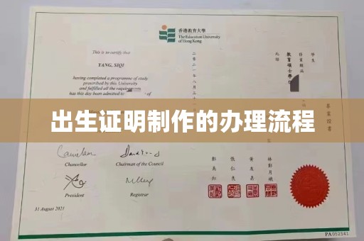 临猗出生证明制作的办理流程